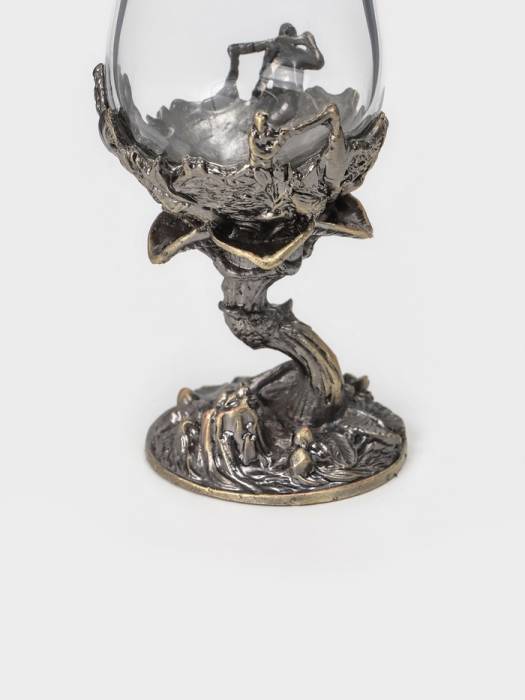 Рюмки для водки «Рыбалка», подарочный набор на 3 персоны, рюмка 50 мл